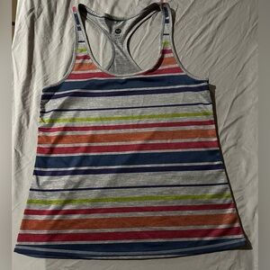 Roxy:Women's Multicolor Striped Sleeveless Top:Size Medium🌟Like New🌟